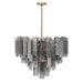 Metropolitan - N3149-GS-732 - 15 Light Pendant - Torvento - Legacy Brass
