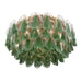 Metropolitan - N3477-G-732 - 11 Light Flush Mount - Verla Crest - Legacy Brass
