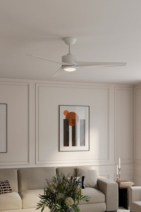 Minka Aire - F646L-WHF - 52" Ceiling Fan - Verna - Flat White