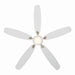 Minka Aire - F649L-ALW/BBR - 52" Ceiling Fan - Soreno - Alabaster White