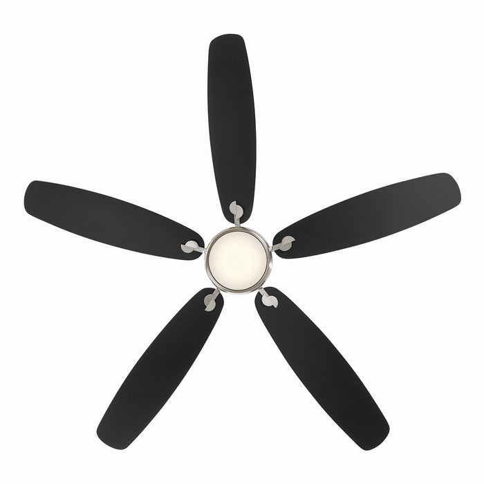 Minka Aire - F649L-BN/CL - 52" Ceiling Fan - Soreno - Brushed Nickel