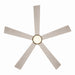 Minka Aire - F766L-HBR/WCD - 54" Ceiling Fan - Oovin - Heritage Brass