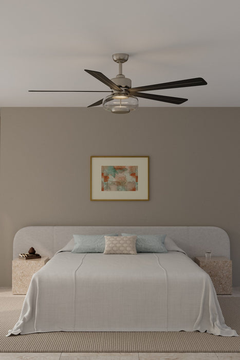 Minka Aire - F769L-BN/CL - 60" Ceiling Fan - Ligero - Brushed Nickel