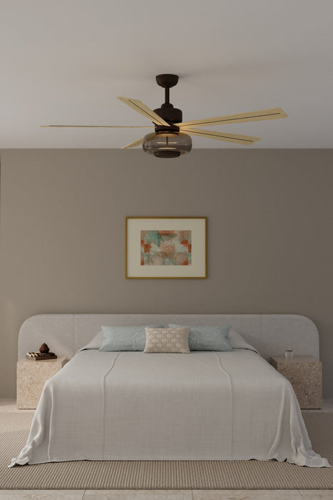 Minka Aire - F769L-DB/WTO - 60" Ceiling Fan - Ligero - Dark Bronze