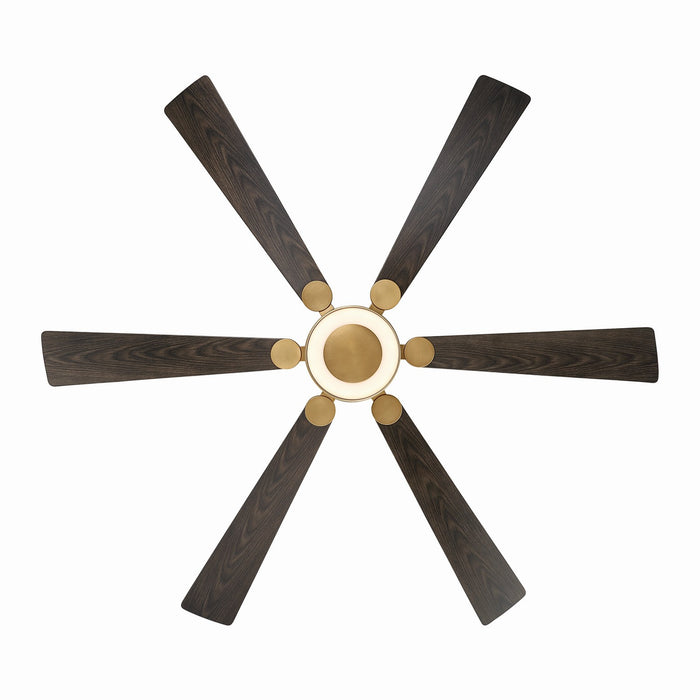 Minka Aire - F773L-HBR/DO - 60" Ceiling Fan - Brenix - Heritage Brass