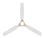 Minka Aire - F778L-LBR/WHF - 53" Ceiling Fan - Foxden - Legacy Brass