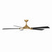 Minka Aire - F783L-HBR/CL - 65" Ceiling Fan - Cadena - Heritage Brass