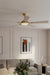 Minka Aire - F783L-HBR/WCD - 65" Ceiling Fan - Cadena - Heritage Brass