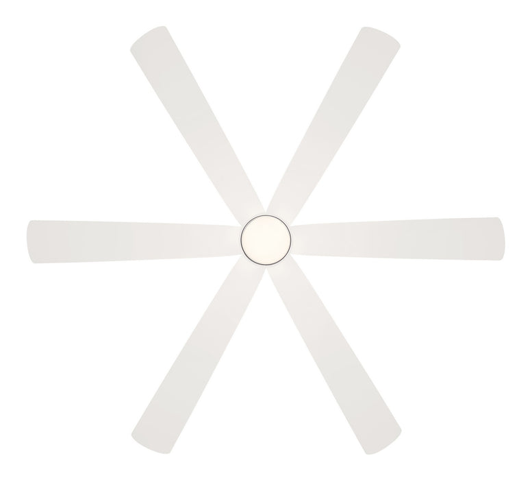 Minka Aire - F785L-ALW - 65" Ceiling Fan - Brisano - Alabaster White