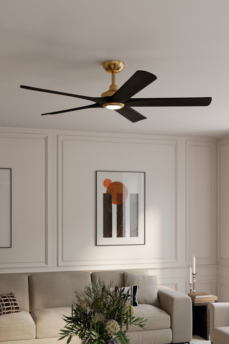 Minka Aire - F793L-HBR/CL - 56" Ceiling Fan - Seressa - Heritage Brass