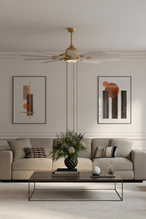 Minka Aire - F864L-LBR - 65" Ceiling Fan - Barn - Legacy Brass