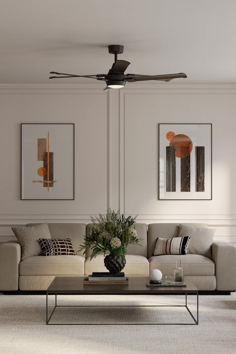 Minka Aire - F892L-CL - 56" Ceiling Fan - Soarin - Coal