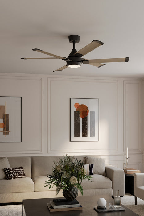 Minka Aire - F892L-CL/AO - 56" Ceiling Fan - Soarin - Coal