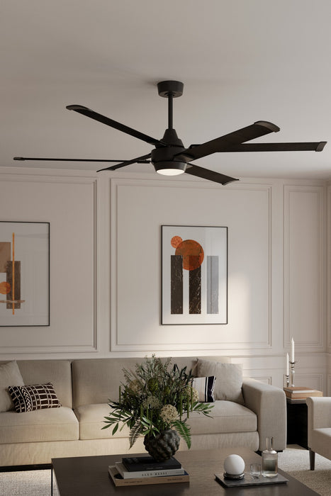 Minka Aire - F893L-CL - 72" Ceiling Fan - Soarin - Coal