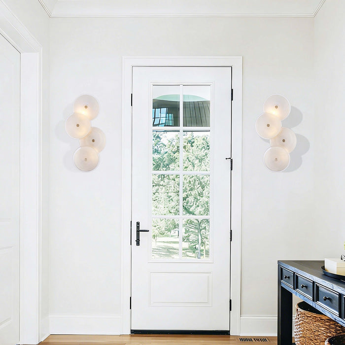 Arabela Lighting - 85125-3 - Three Light Wall Sconce - Tallulah - Lacquered Gold