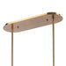Arabela Lighting - 85124-8 - Eight Light Linear Chandelier - Tallulah - Lacquered Gold