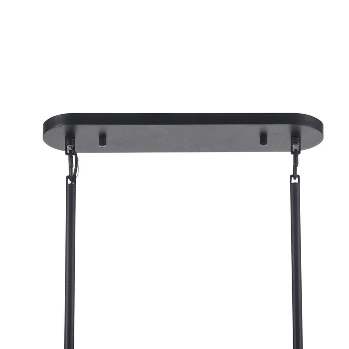 Arabela Lighting - 85254-6 - Six Light Linear Chandelier - Sophie - Matte Black