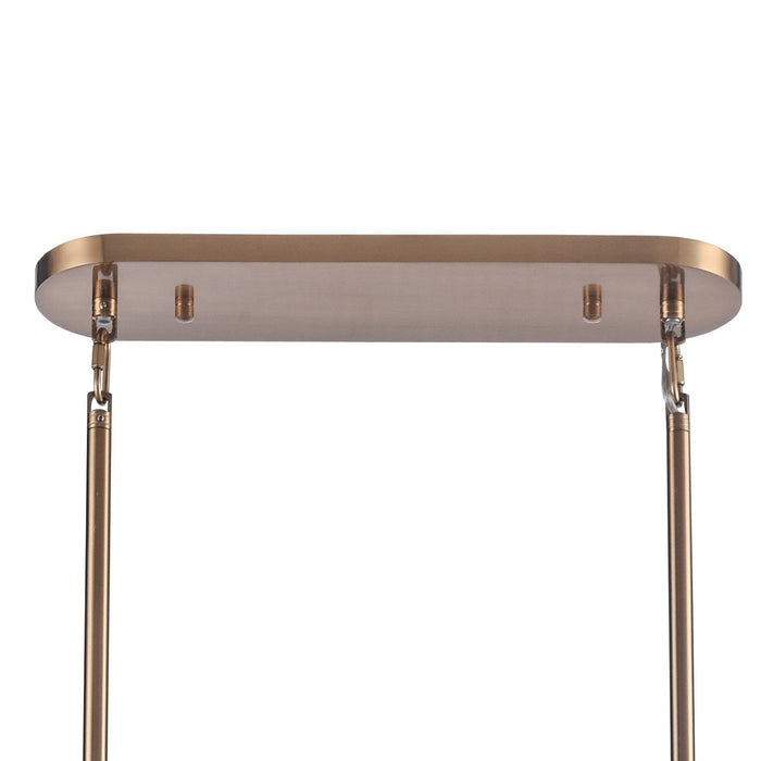 Arabela Lighting - 85354-6 - Six Light Linear Chandelier - Sophie - Lacquered Gold