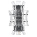 Arabela Lighting - 85256-4 - Four Light Wall Sconce - Sophie - Matte Black