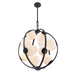 Arabela Lighting - 85271-12 - 12 Light Pendant - Concentro - Dark Bronze
