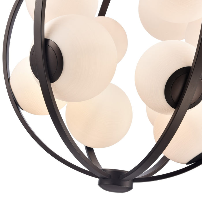 Arabela Lighting - 85271-12 - 12 Light Pendant - Concentro - Dark Bronze