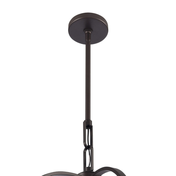 Arabela Lighting - 85271-12 - 12 Light Pendant - Concentro - Dark Bronze