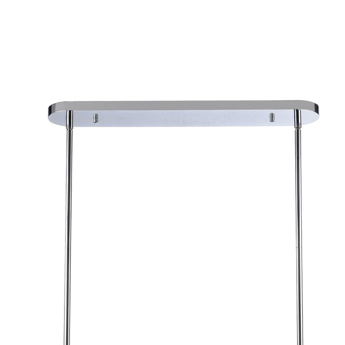 Arabela Lighting - 85373-8 - Eight Light Linear Chandelier - Concentro - Polished Chrome