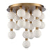 Arabela Lighting - 85281-19 - LED Semi Flush Mount - Mod - Satin Brass