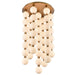 Arabela Lighting - 85283-47 - LED Chandelier - Mod - Satin Brass