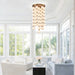 Arabela Lighting - 85283-47 - LED Chandelier - Mod - Satin Brass