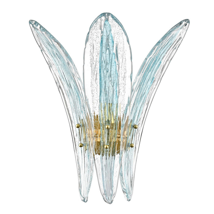 Arabela Lighting - 85395-1 - One Light Wall Sconce - Fiore - Antique Gold Leaf