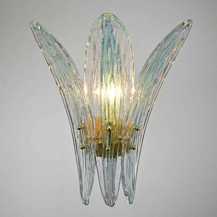 Arabela Lighting - 85395-1 - One Light Wall Sconce - Fiore - Antique Gold Leaf