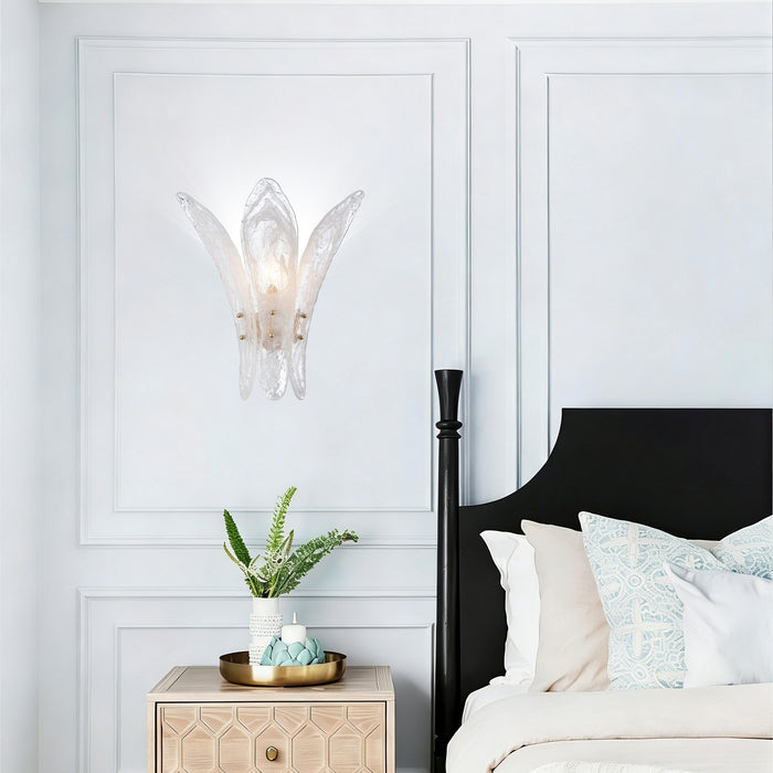Arabela Lighting - 85495-1 - One Light Wall Sconce - Fiore - Antique Gold Leaf