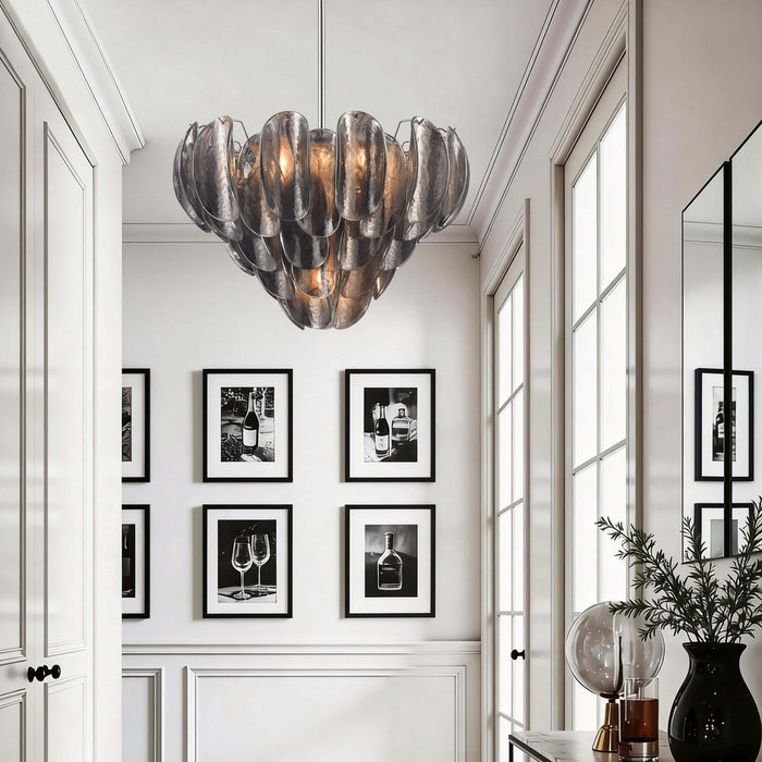 Arabela Lighting - 85510-7 - Seven Light Pendant - Chateau - Polished Chrome