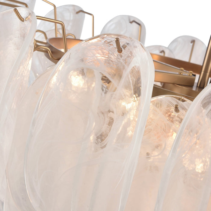 Arabela Lighting - 85411-13 - 13 Light Pendant - Chateau - Satin Brass