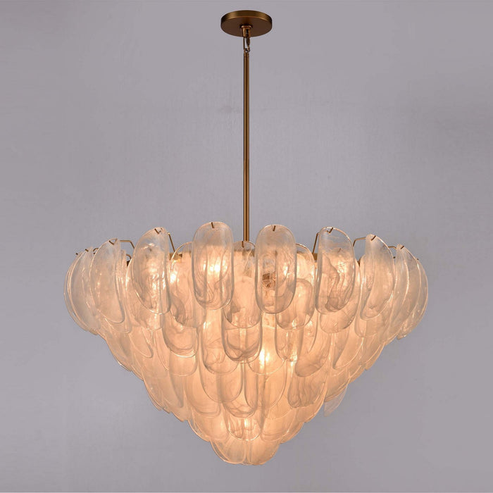 Arabela Lighting - 85412-17 - 17 Light Pendant - Chateau - Satin Brass