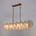 Arabela Lighting - 85413-6 - Six Light Linear Chandelier - Chateau - Satin Brass