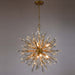 Arabela Lighting - 85421-8 - Eight Light Chandelier - Crystal Fusion - Peruvian Gold