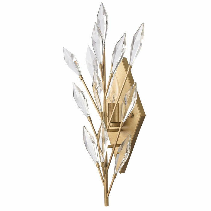 Arabela Lighting - 85423-1 - One Light Wall Sconce - Crystal Fusion - Peruvian Gold