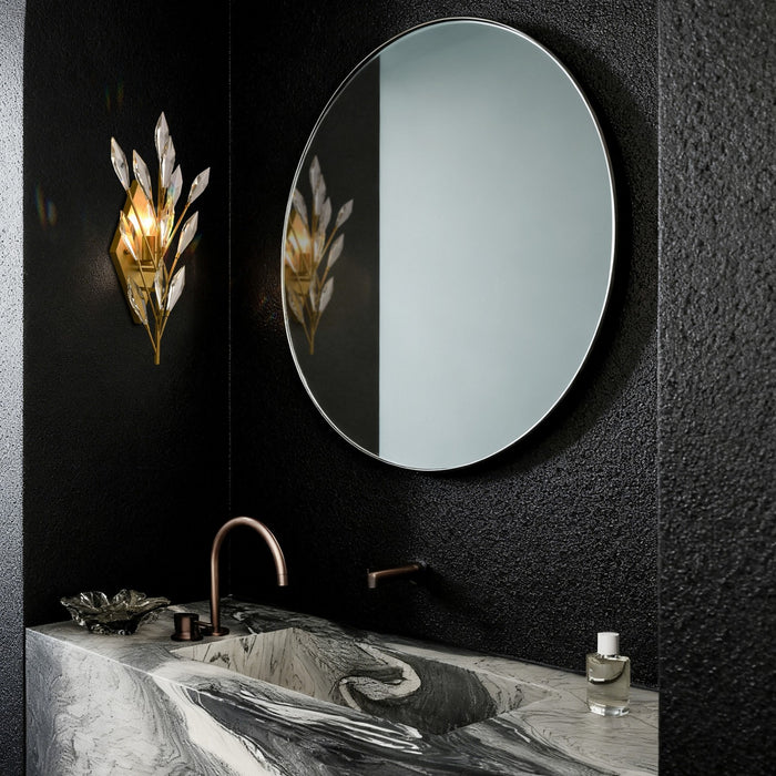 Arabela Lighting - 85423-1 - One Light Wall Sconce - Crystal Fusion - Peruvian Gold