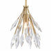 Arabela Lighting - 85424-1 - One Light Pendant - Crystal Fusion - Peruvian Gold