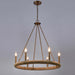 Arabela Lighting - 85431-6 - Six Light Chandelier - Cabana - Lacquered Gold