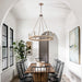 Arabela Lighting - 85431-6 - Six Light Chandelier - Cabana - Lacquered Gold