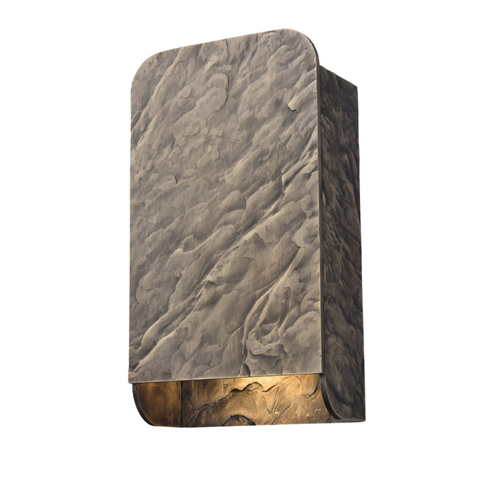 Arabela Lighting - 65010 - LED Outdoor Wall Sconce - Stellis - Gray-Bronze