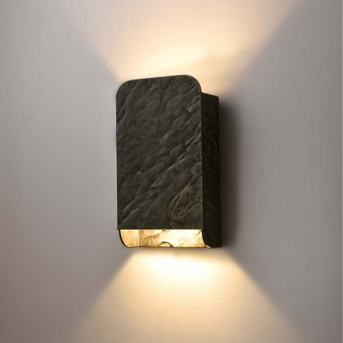 Arabela Lighting - 65010 - LED Outdoor Wall Sconce - Stellis - Gray-Bronze