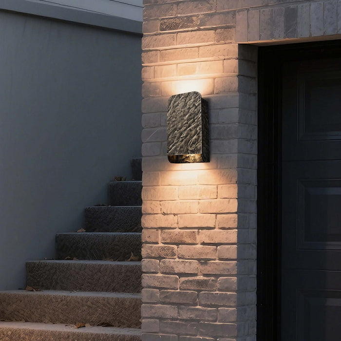 Arabela Lighting - 65010 - LED Outdoor Wall Sconce - Stellis - Gray-Bronze