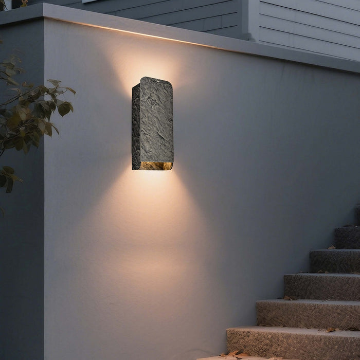 Arabela Lighting - 65011 - LED Outdoor Wall Sconce - Stellis - Gray-Bronze