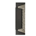Arabela Lighting - 65031 - LED Outdoor Wall Sconce - Meld - Charcoal Black