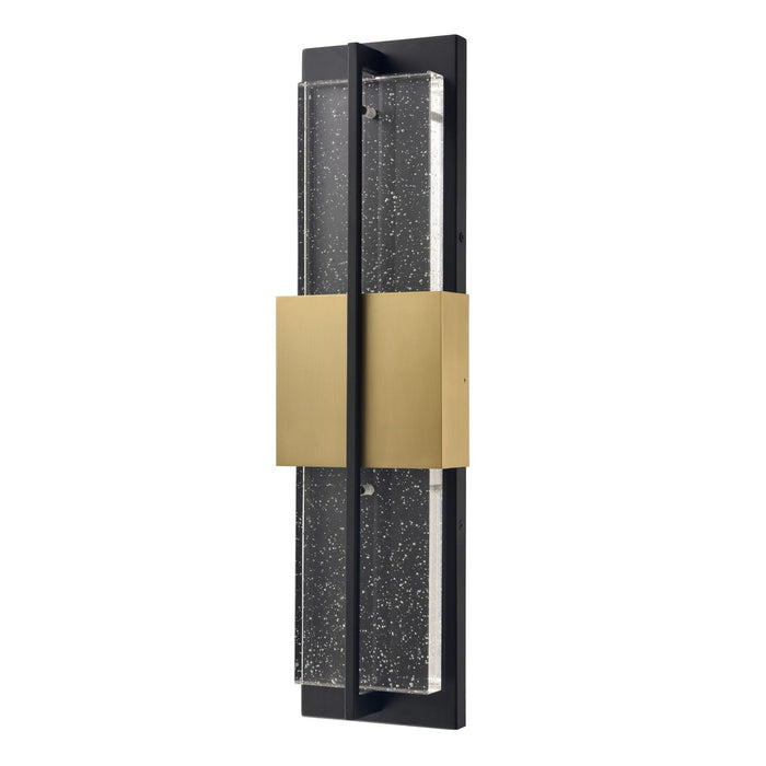 Arabela Lighting - 65041 - LED Outdoor Wall Sconce - Technica - Charcoal Black