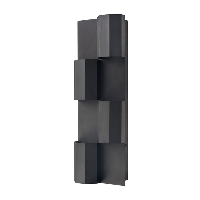 Arabela Lighting - 65060 - LED Outdoor Wall Sconce - Skyline - Charcoal Black